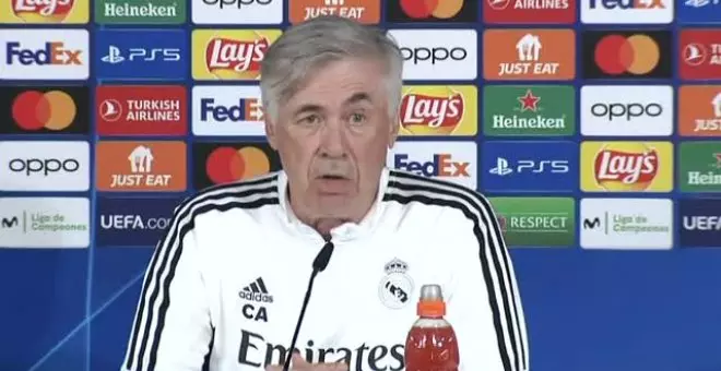 Ancelotti: "Tenemos ganas de otra noche mágica en el Bernabéu"