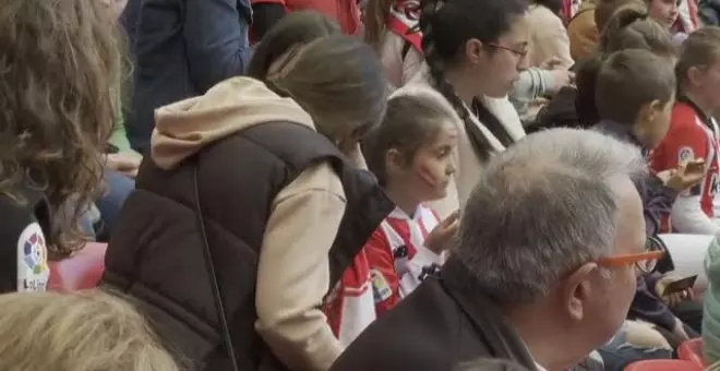 Entrenamiento a puerta abierta del Athletic en San Mamés