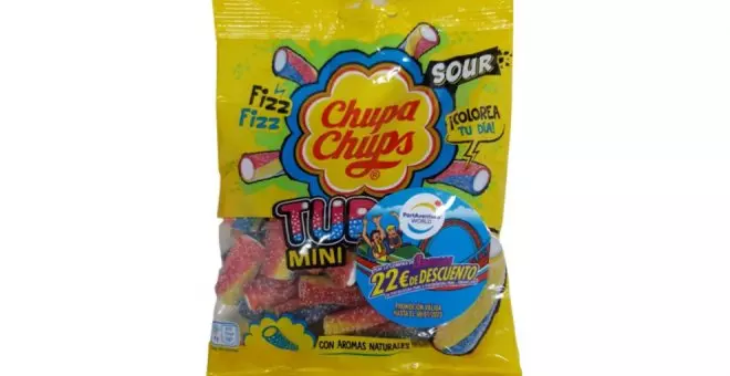 Amplían la orden de retirada de gominolas de Chupa Chups por gluten no declarado en la etiqueta