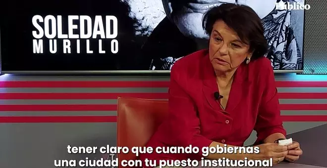 Soledad Murillo: "Almeida suspende en igualdad o bienestar"