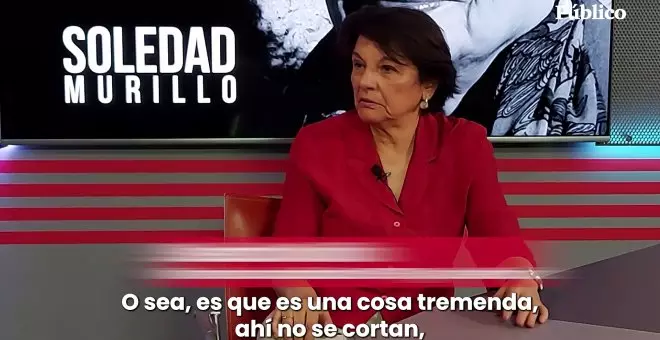 Soledad Murillo: "Vox es un grupo preconstitucional"