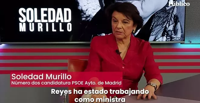 Soledad Murillo: "Reyes Maroto tiene una gran capacidad de negociación"