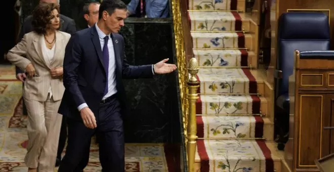 Sánchez traslada a Macron y a la CE que espera que el corredor atlántico esté para 2030