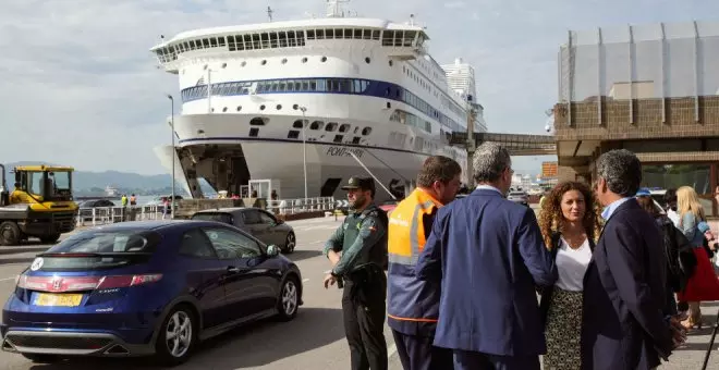 La DGT inicia una campaña para los motoristas que llegan a Santander con Brittany Ferries