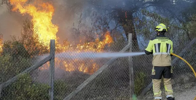 Las altas temperaturas ponen a más de media España en riesgo "extremo o muy alto" de incendios