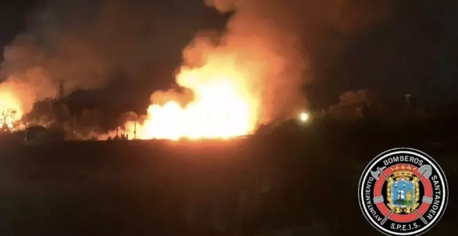 Extinguido de madrugada un incendio de vegetación en La Remonta