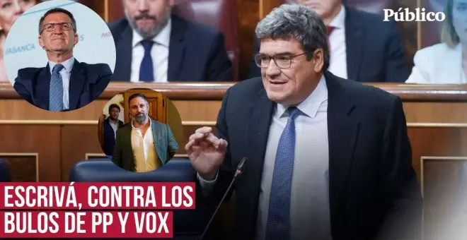 El alegato del ministro Escrivá contra los bulos del PP y Vox