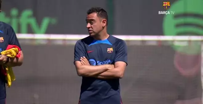 Busquets se entrena con el Barça tras anunciar que deja el club a final de temporada