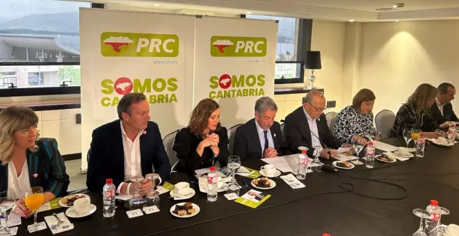 El PRC presenta un programa de 592 medidas, con el tren Santander-Bilbao como "gran reivindicación"