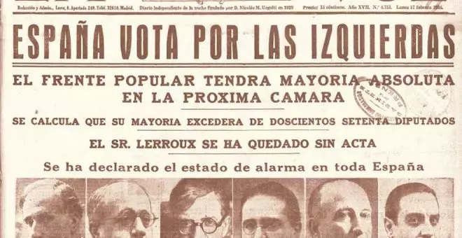 Elecciones de primavera en Francia 1935 y en España 2023