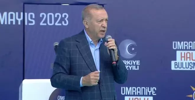 Erdogan gana en Turquía, pero habrá segunda vuelta