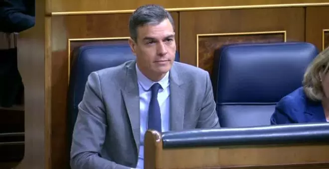 Pedro Sánchez, al PP: "Ustedes dicen cosas infames que luego no pueden repetir"