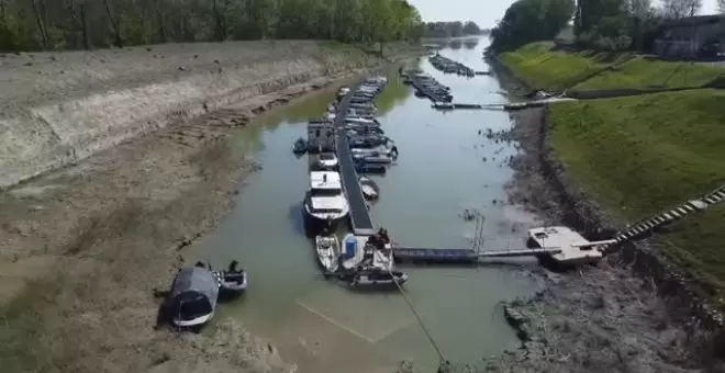 Las inundaciones en Italia se producen en la misma zona que sufría una fuerte sequía hace muy poco