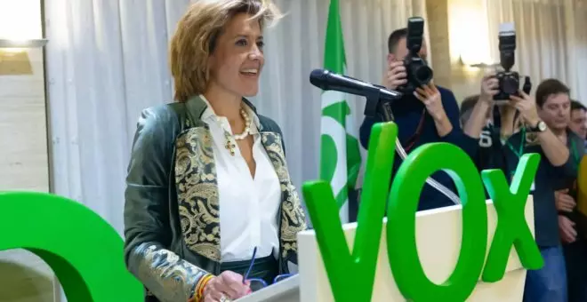 La edil de Vox en Albacete, otra Olona que deja el partido ultra por el acoso de su cúpula tras hostigar ella a feministas