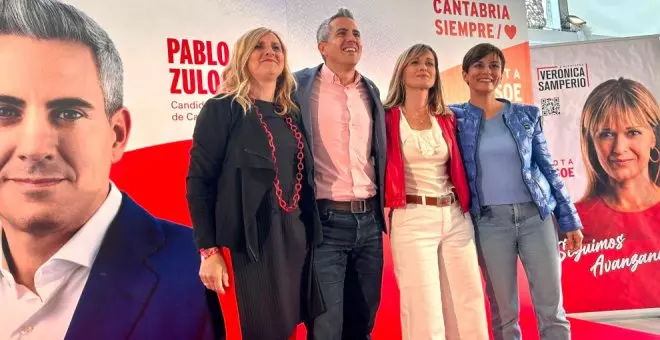 Isabel Rodríguez llama a los votantes del PSOE en Cantabria a ganar las elecciones: "No basta con empatar"