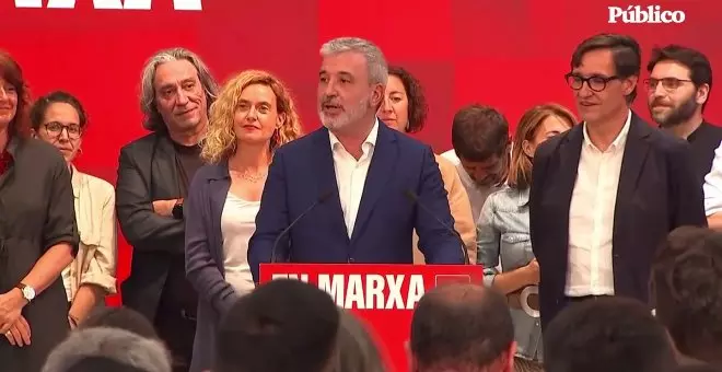 Jaume Collboni: "Quiero decir de una forma muy clara que el PSC no renuncia a nada"