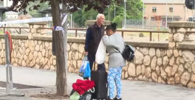 Los vecinos del edificio derrumbado de Teruel plantean acciones legales contra el Ayuntamiento