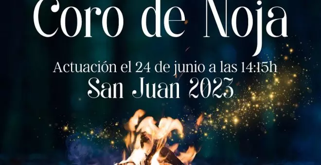 El Coro de Noja ofrecerá un recital con motivo de las fiestas de San Juan