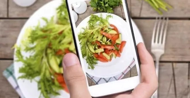 Exposición a imágenes de alimentos y nivel de apetito