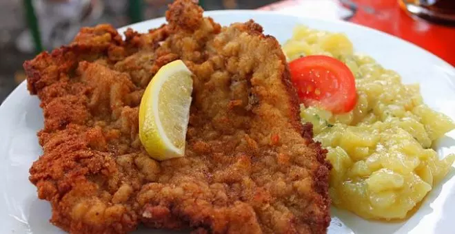 Pato confinado - Receta de wiener schnitzel: el filete empanado más famoso de Austria