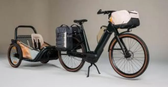 Decathlon presenta una bicicleta eléctrica multiusos: urbana, trekking, familiar y de carga