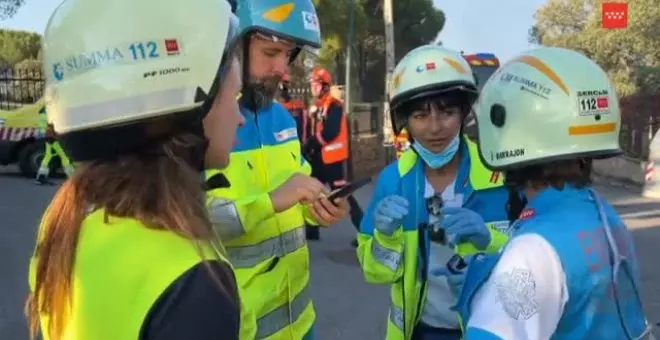 Fallece una mujer de 53 años en el incendio de una residencia en Torrelodones