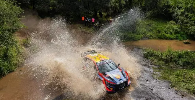 Dani Sordo defiende los honores de Hyundai Motorsport escalando al quinto puesto