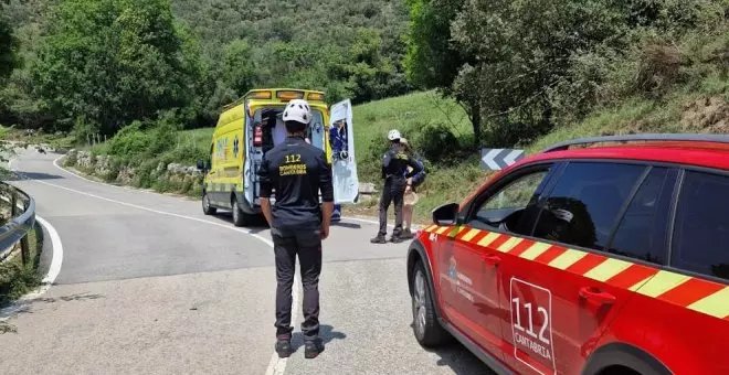 Evacuado un hombre de una pista de Pesaguero tras sufrir una reacción alérgica a la picadura de un insecto