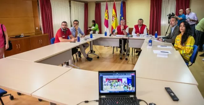 Castilla-La Mancha refuerza el papel internacional del Plan Infocam con los trabajos del dispositivo enviado a Canadá