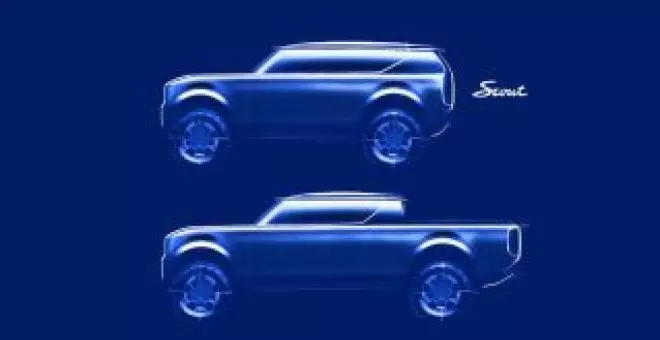 ¡Filtrado! Así será el diseño de la pick-up y el todoterreno eléctrico de la 'nueva marca' Scout de Volkswagen