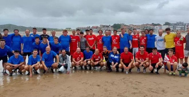 El equipo Amigos de Quique Setién gana el XXXVI Trofeo de Fútbol Playa