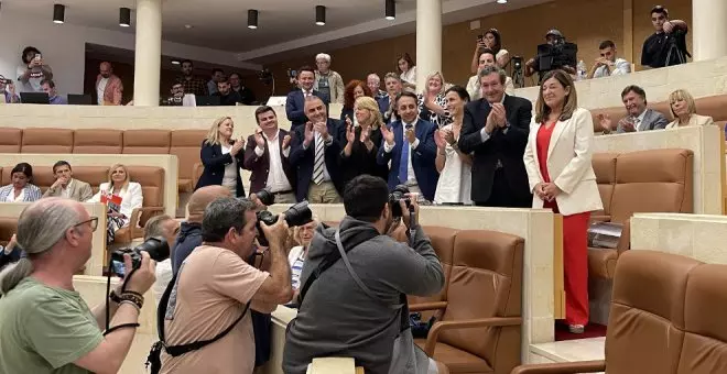 Buruaga toma posesión este miércoles como la primera presidenta de Cantabria