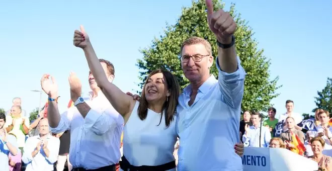 Buruaga pide a los cántabros una "mayoría rotunda" que permita al PP gobernar en España