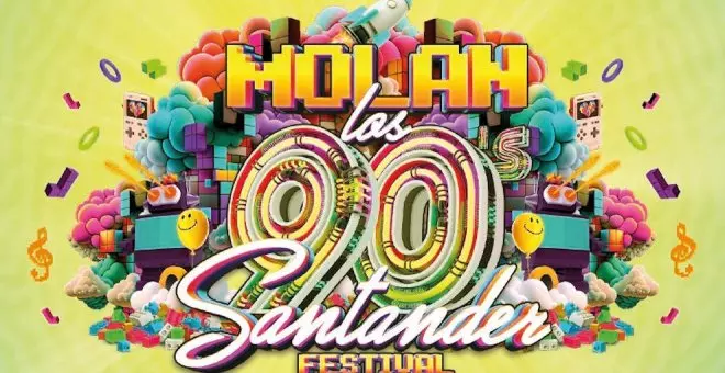 'Molan los 90' llega al Magdalena Winter en Santander para volver a revivir la música de la década