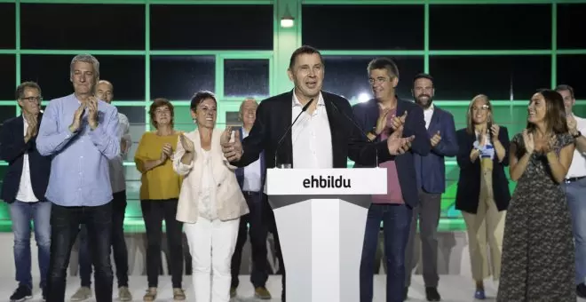 Otegi: "Si es por EH Bildu, PP y Vox no gobernarán el Estado español"