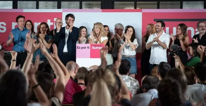 Sumar urge al PSOE a negociar cuanto antes programa y estructura ministerial