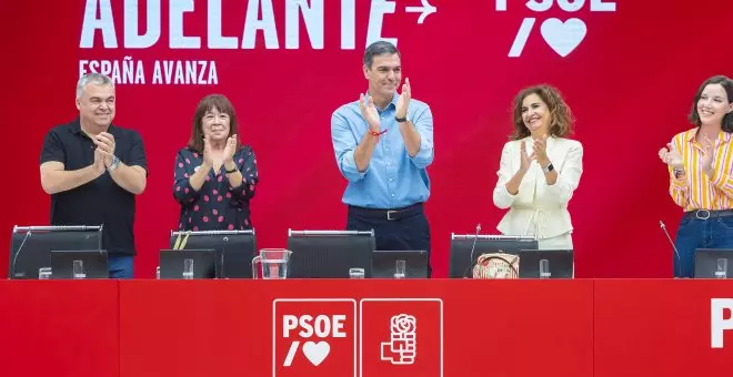 Sánchez descarta ante el PSOE una repetición electoral y asegura la gobernabilidad