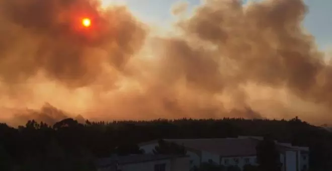 Incendios descontrolados y fuertes tormentas azotan Europa