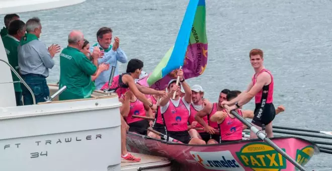 La trainera vasca San Juan gana la 31 edición de la Bandera Ayuntamiento de Camargo