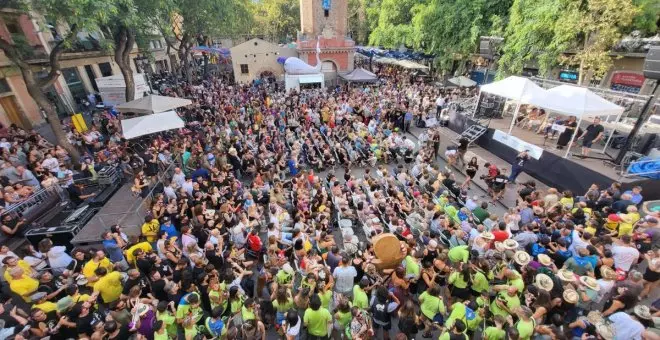 Progrés s'emporta el concurs de carrers guarnits de la Festa Major de Gràcia