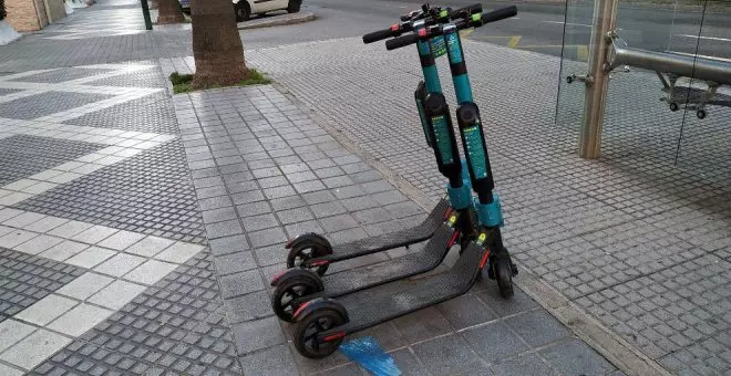 Heridos en Santander dos conductores de patinete y un motorista