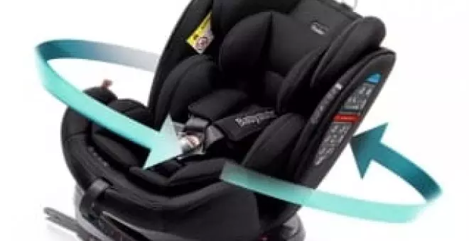 Esta silla de 0 a 12 años para el coche tiene un gran descuento y es ajustable a 360 grados