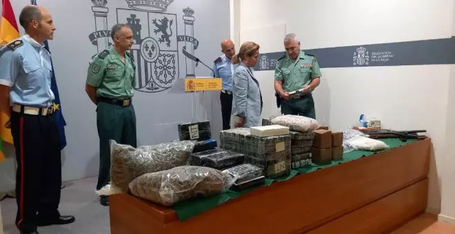 Cae una banda de tráfico de drogas tras una operación iniciada en Cantabria y una intervención de 17 millones