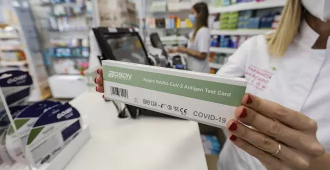 La venta de test Covid en farmacias se dispara un 865% en Cantabria a finales de agosto