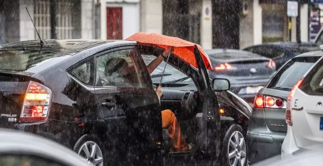 Aragón y Navarra, en alerta naranja por abundantes lluvias y tormentas