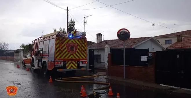 La DANA deja setenta incidencias en las provincias de Ciudad Real y Toledo en apenas cuatro horas