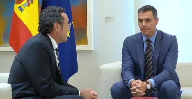 Sánchez recibe la memoria de la Fiscalía un día después de la petición de amnistía de Puigdemont