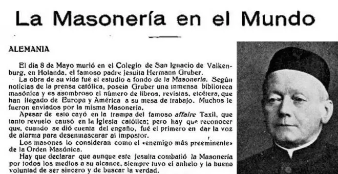 Los masones ante el fallecimiento de Hermann Gruber