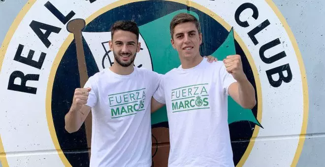 El Racing recauda 4.500 euros en siete días para apoyar al joven Marcos Muñoz en su lucha contra el Sarcoma de Ewing