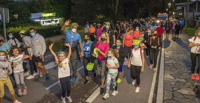 La VIII Marcha Nocturna de Puente San Miguel se celebrará el miércoles y recaudará fondos para Alouda